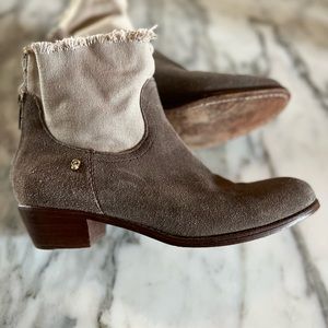 Zadig & Voltaire Teddy Ankle Boots Suede 38 US 8